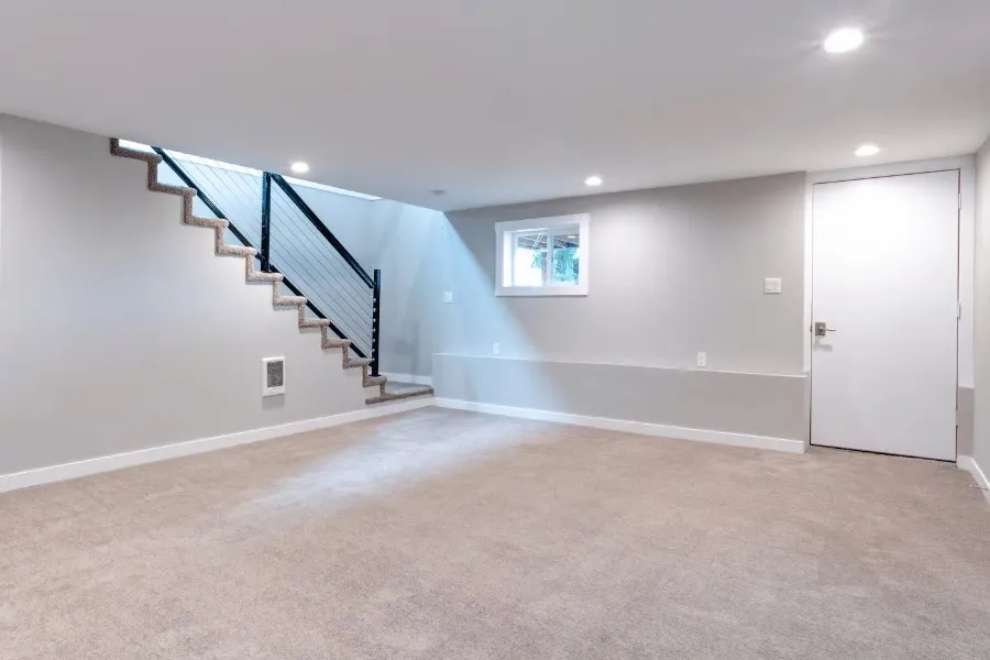 Basement remodeling in Newark, DE by K&R Construction